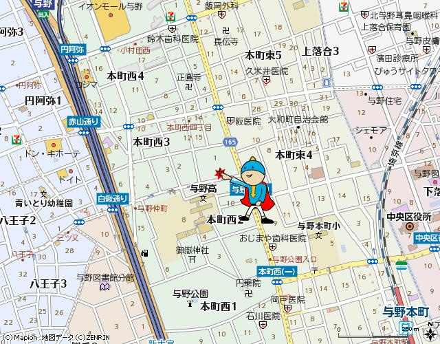 Ｓol Casa(ソルカーサ)の地図