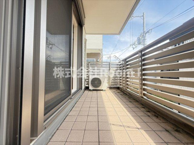 【バルコニー】 | グランソレイユ安立 | バルコニー付きです