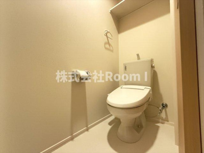 【トイレ】 | グランソレイユ安立 | 落ち着いたトイレです
