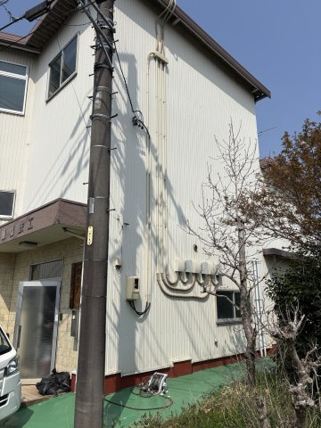 ６６８１４　安八郡輪之内町楡俣中古工場の外観
