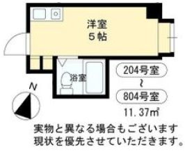 ラパンジール本田Ⅰの間取り