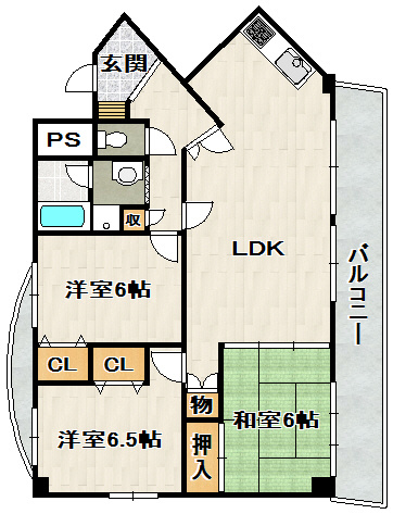 Soie 宝塚【ソワタカラヅカ】の間取り
