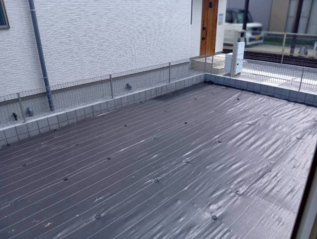 【庭】 | 伊豆の国市四日町01期 新築建売分譲住宅 建物＋土地 TW06151 | 伊豆の国市四日町　1号棟　庭　※令和8年7月14日撮影