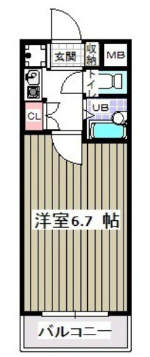 ＣＢレジデンス行徳の間取り