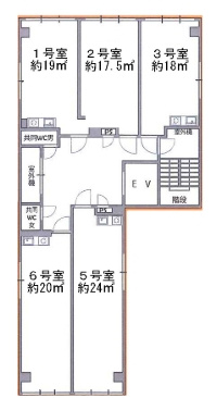 栄光ビルの間取り