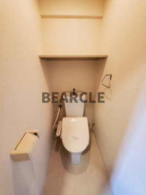 【トイレ】 | ドミトリィ御池 | 清潔感のあるトイレです