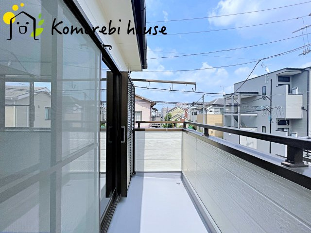 上尾市原市　中古戸建てのバルコニー|26.7.16　撮影済み