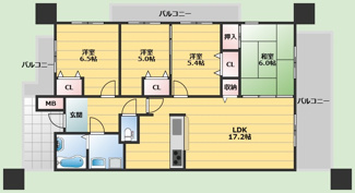 【間取り】 | フォルム千里中央