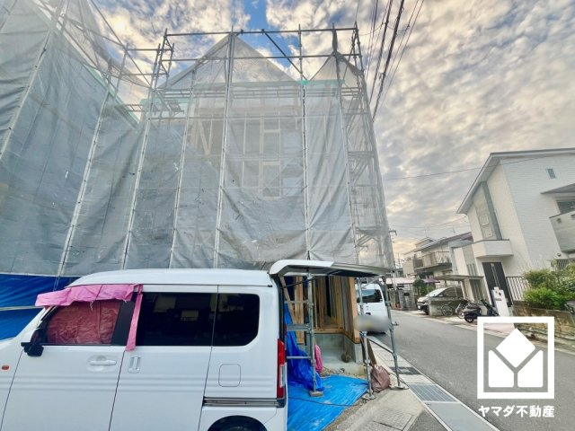 宇治市伊勢田町砂田　1号地の外観|4月23日　写真撮影