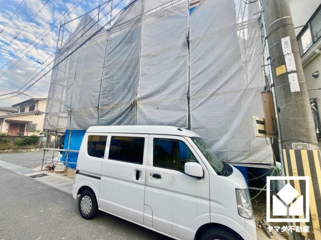 宇治市伊勢田町砂田　1号地の外観|4月23日　写真撮影