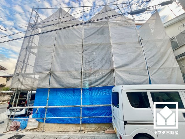 宇治市伊勢田町砂田　1号地の外観|9月25日　現地写真更新