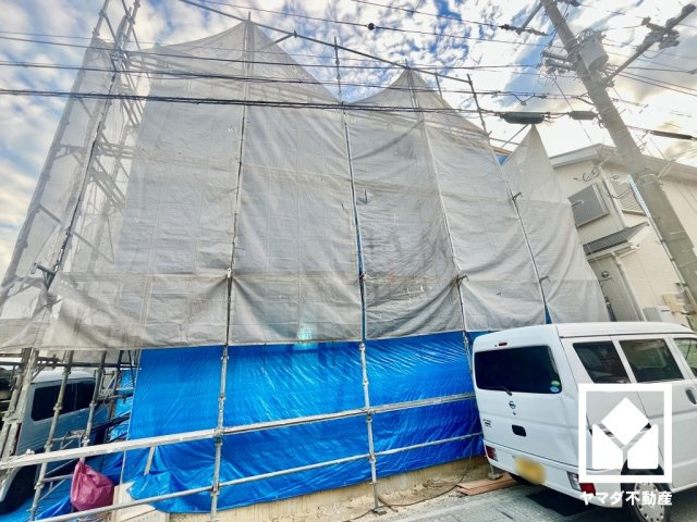 宇治市伊勢田町砂田　1号地の外観|4月23日　写真撮影