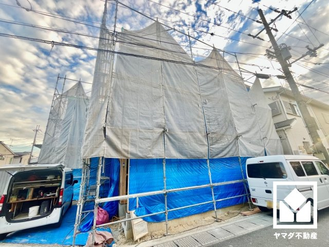 宇治市伊勢田町砂田　1号地の外観|9月25日　現地写真更新