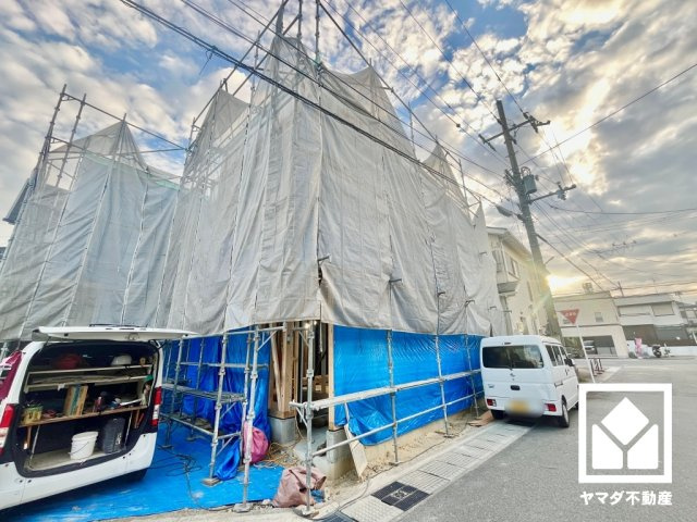 宇治市伊勢田町砂田　1号地の外観|9月25日　現地写真更新