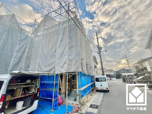 宇治市伊勢田町砂田　1号地の外観|9月25日　現地写真更新
