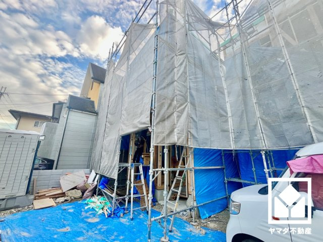宇治市伊勢田町砂田　1期の外観|9月25日　現地写真更新