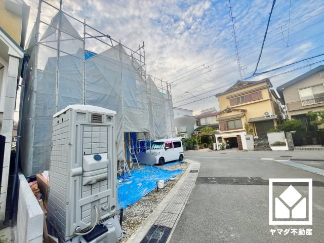宇治市伊勢田町砂田　1期の外観|9月25日　現地写真更新