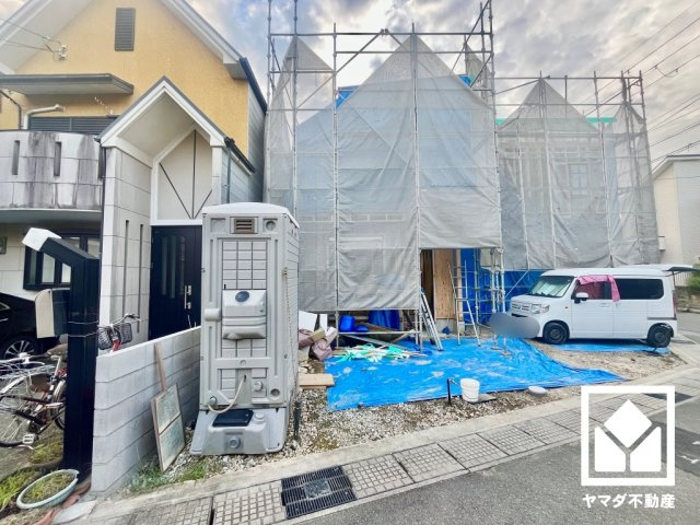 宇治市伊勢田町砂田　2号地の外観|4月23日　写真撮影