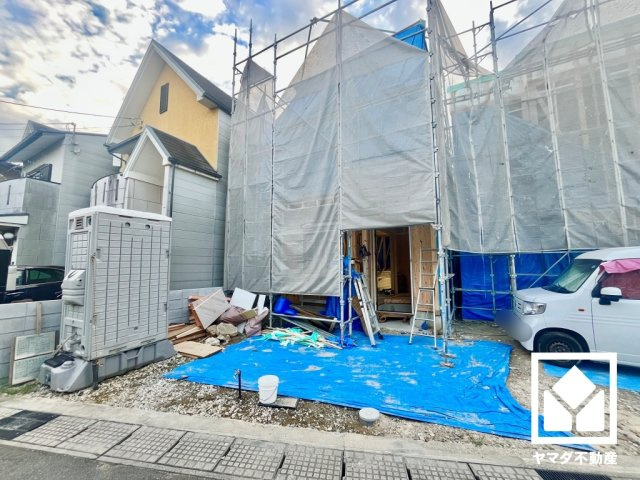 宇治市伊勢田町砂田　1期の外観|9月25日　現地写真更新