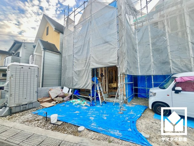 宇治市伊勢田町砂田　2号地の外観|9月25日　現地写真更新