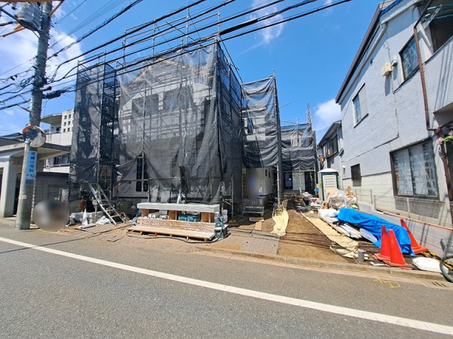 【外観】 | 練馬区大泉学園町8丁目　新築一戸建住宅　全2棟　(保谷店) | 税制優遇の長期優良住宅認定！地震にも強く長く安心して暮らせる住まい。