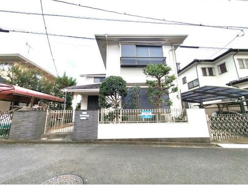 【中古】鶴ヶ島市南町リフォーム中古住宅の外観|敷地64.7坪あります！