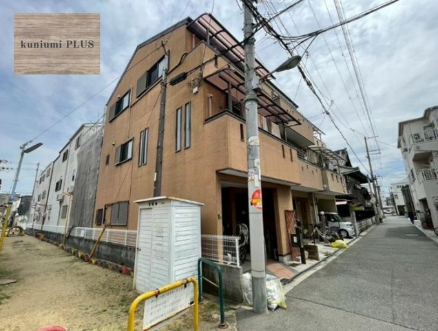 大阪市生野区小路東1丁目の前面道路含む現地写真
