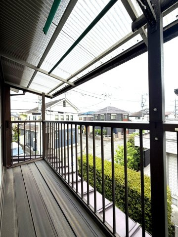 福生市大字福生　中古戸建のバルコニー