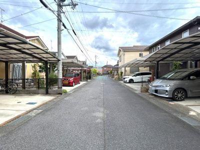 【前面道路含む現地写真】 | 栗東市目川