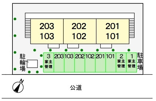 シーサイド95の区画図