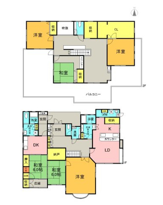 【間取り】 | 伊豆市冷川　戸建