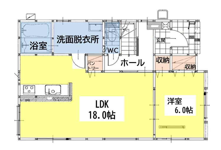 【間取り】の画像