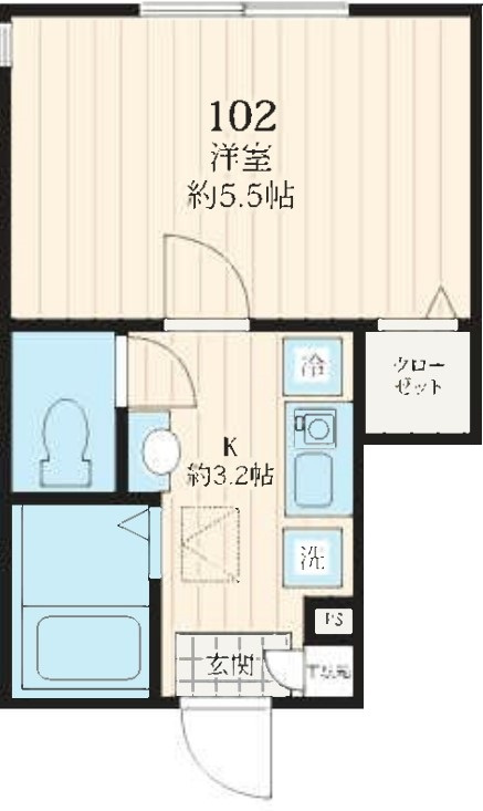 バーミープレイスひばりヶ丘 の間取り