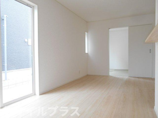 【居間・リビング】 | 鏡石町境新築一戸建て4棟 | おしゃれなリビングです