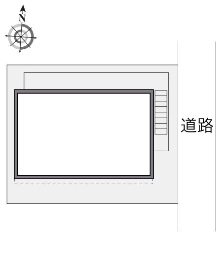 レオパレスＫＩＭＵＲＡの区画図