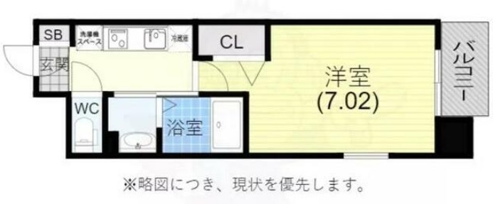 Luxe姫路(ラグゼヒメジ) の間取り