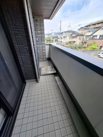 AZURE天道町のバルコニー