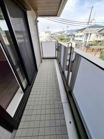 AZURE天道町のバルコニー