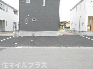 【駐車場】 | 鏡石町境新築一戸建て4棟 | 車をお持ちの方に嬉しい駐車場付きの物件です