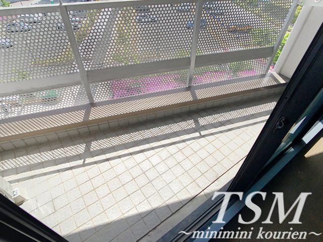 イーストヒルズ東香里のバルコニー