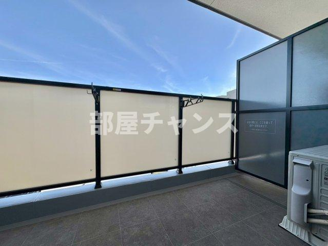 パークアクシス名古屋山王一丁目のバルコニー