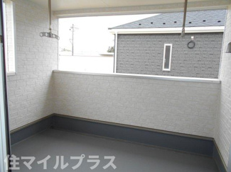 【バルコニー】 | 鏡石町境新築一戸建て4棟 | 落ち着いた時間を過ごせるバルコニーです