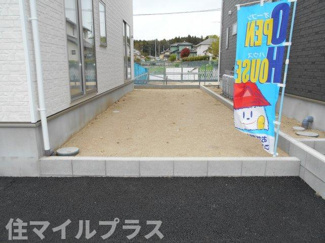 【庭】 | 鏡石町境新築一戸建て4棟 | たまにはお庭で休日を過ごしてみるのもよいかもしれません