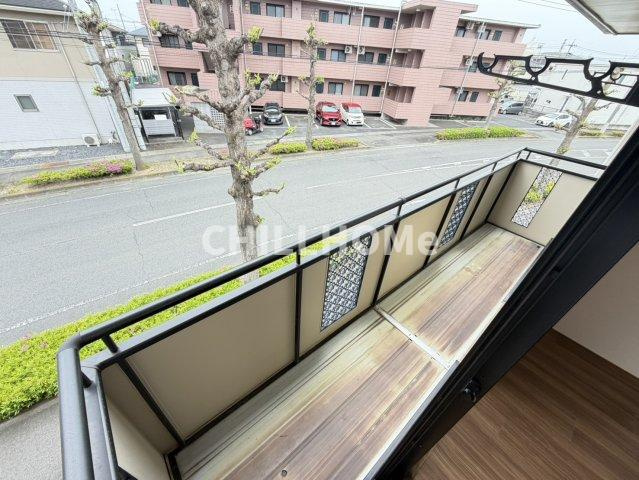 プルミエ・ラムール　Ａのバルコニー|当社、チルホームのHPもご覧ください(^^)/物件情報多数♪