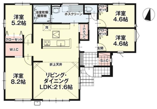 古賀市今の庄5期の間取り