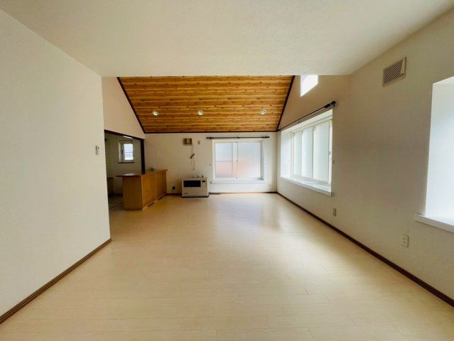 【人気の平屋住宅】釧路町遠矢南4丁目　中古住宅の居間・リビング