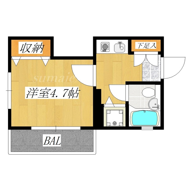 ライオンズマンション赤羽第3の間取り|陽当たりのいい物件です☆