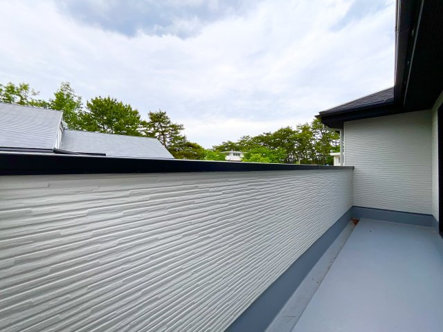 福岡市東区三苫3期　１号棟のバルコニー