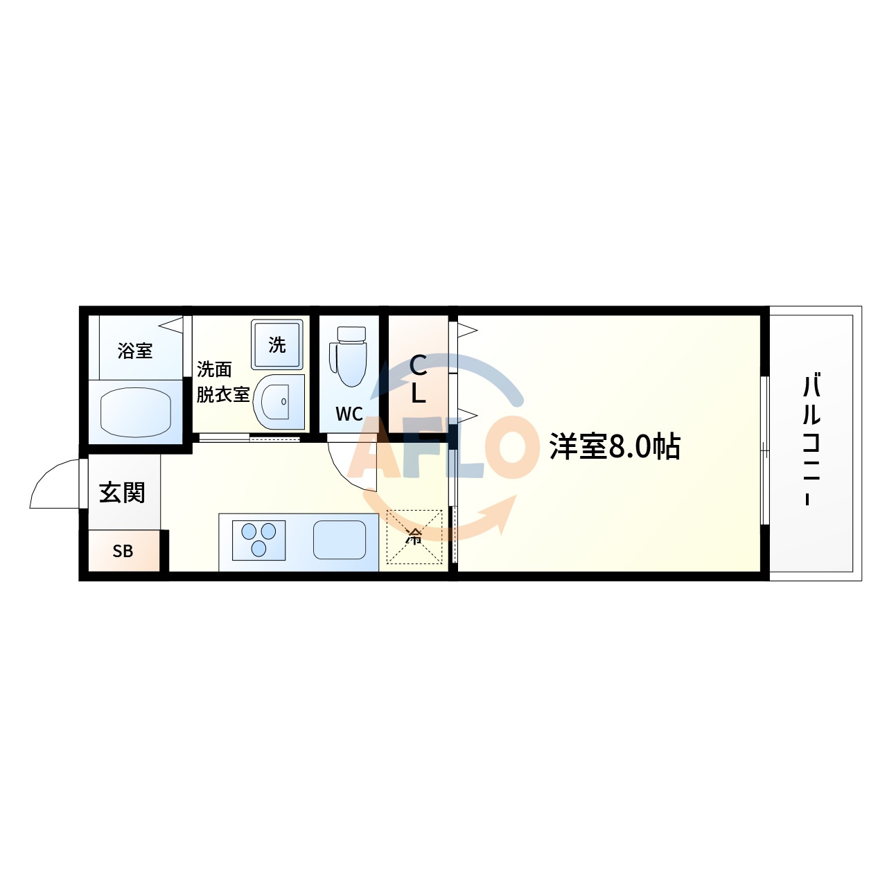 cys teradachoの間取り|cys teradacho　間取り