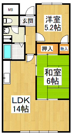 【間取り】 | 日吉壱番館